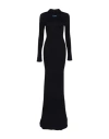 Off-white Off White High Neck Long Dress In Black