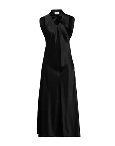 Off-white Woman Maxi Dress Black Size 4 Acetate, Viscose, Elastane
