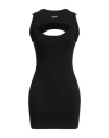 Off-white Off White Cut Out Mini Dress In Black