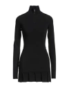 Off-white Woman Mini Dress Black Size 4 Viscose, Polyester, Polyamide