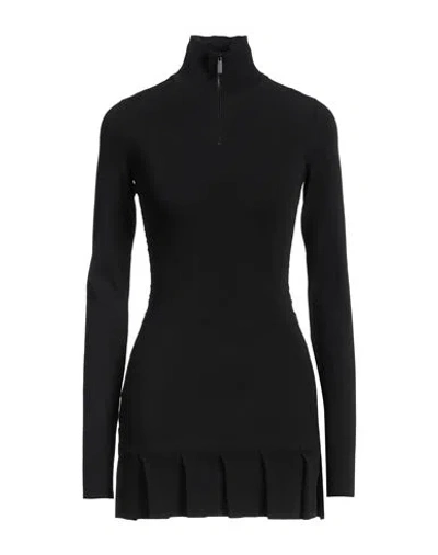 Off-white Woman Mini Dress Black Size 4 Viscose, Polyester, Polyamide