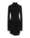 Off-white Woman Mini Dress Black Size 4 Viscose, Elastane