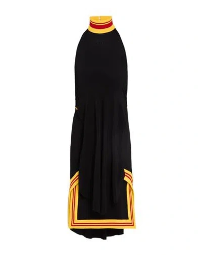 Off-white Woman Mini Dress Black Size 8 Viscose, Elastane