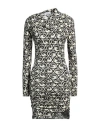 Off-white Moon Sec Skin Twist Mini Dress In White