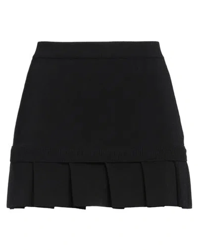 Off-white Woman Mini Skirt Black Size 4 Viscose, Polyester, Polyamide