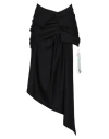 Off-white Woman Mini Skirt Black Size 4 Polyester, Virgin Wool, Elastane In Black
