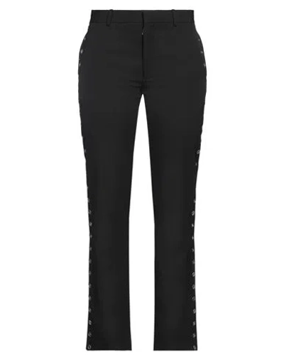 Off-white Woman Pants Black Size 14 Virgin Wool