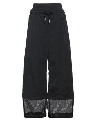 Off-white Woman Pants Black Size 4 Polyamide, Polyester