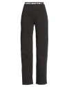 Off-white Woman Pants Black Size 4 Polyester, Polyamide, Elastane