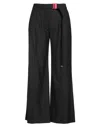 Off-white Woman Pants Black Size 6 Polyester, Virgin Wool, Elastane In Black