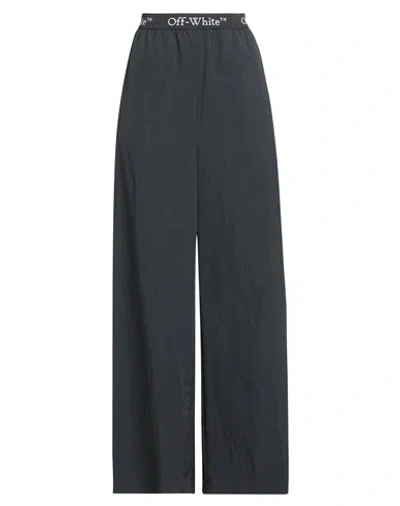 Off-white Woman Pants Black Size 8 Polyamide