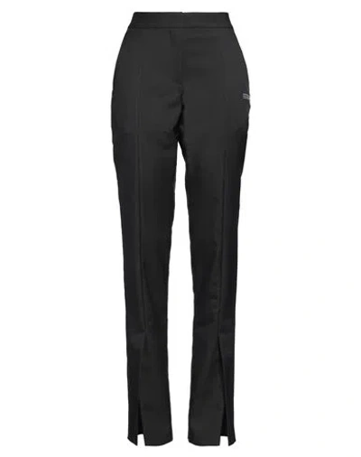 Off-white Woman Pants Black Size 8 Polyester