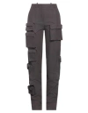 Off-white High-waisted Cargo Trousers In Grey