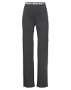 Off-white Woman Pants Lead Size 6 Polyester, Polyamide, Elastane In Grey