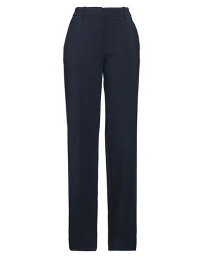 Off-white Woman Pants Midnight Blue Size 8 Virgin Wool, Elastane, Polyamide
