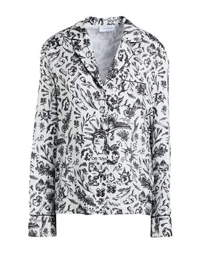 Off-white Woman Shirt Black Size 6 Viscose