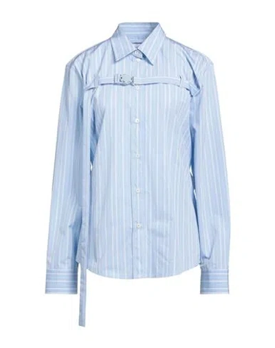 Off-white Woman Shirt Light Blue Size 8 Cotton