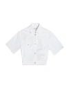 Off-white Woman Shirt White Size 4 Cotton, Polyester In White