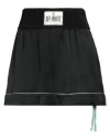 Off-white Woman Shorts & Bermuda Shorts Black Size 0 Viscose, Polyester In Black