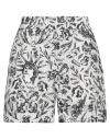 Off-white Tattoo Graphic-print Pajama Shorts In Black