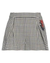 Off-white Woman Shorts & Bermuda Shorts Ivory Size 2 Virgin Wool, Polyamide, Viscose, Polyester In White