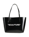 Off-white Woman Shoulder Bag Black Size - Soft Leather In Black
