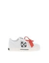 Off-white Woman Sneakers White Size 6 Calfskin In White