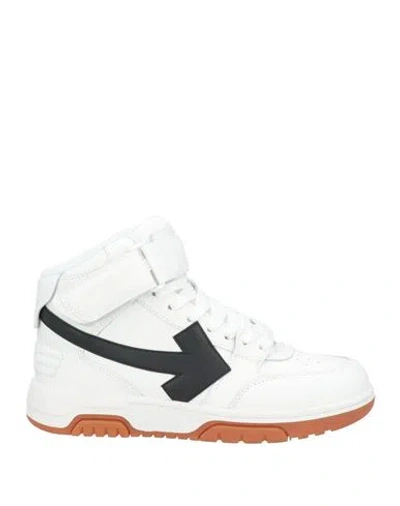 Off-white Woman Sneakers White Size 5 Leather