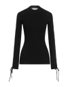 Off-white Woman Sweater Black Size 10 Viscose, Polyester