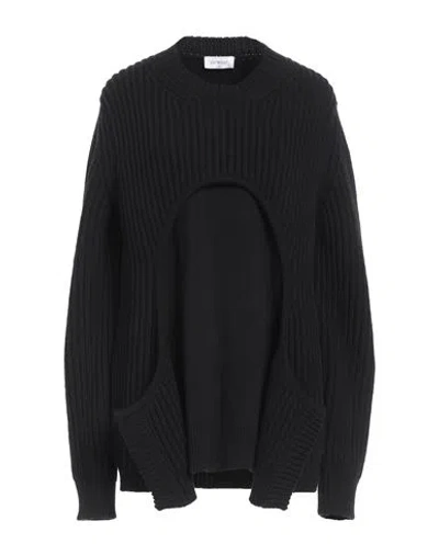 Off-white Woman Sweater Black Size M Wool