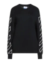 Off-white Woman Sweater Black Size Xs Viscose, Polyamide