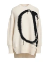 Off-white Woman Sweater Ivory Size 6 Wool In White