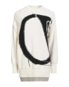 Off-white Woman Sweater Ivory Size S Wool In Neutral