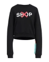 Off-white Woman Sweatshirt Black Size L Cotton