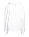 Off-white Diag Stripe-print Cotton Hoodie In White