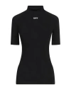 Off-white Off Stamp Second Skin Turtleneck In Black