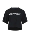 Off-white Woman T-shirt Black Size L Cotton In Black