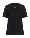 Off-white Woman T-shirt Black Size S Cotton, Polyester