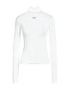 Off-white Woman T-shirt White Size 8 Viscose, Elastane In White