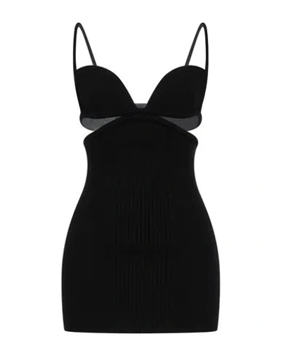 Off-white Woman Top Black Size 8 Viscose, Polyester, Polyamide, Elastane