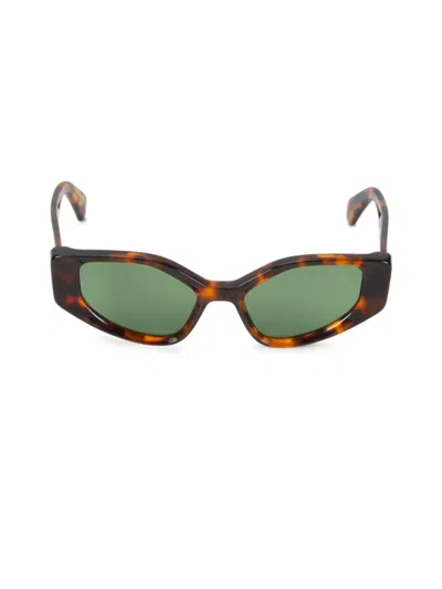 Off-white Women's 54mm Cat-eye Sunglasses In Brown