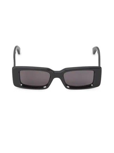 Off-white Women's Arthur 50mm Rectangle Sunglasses In Black