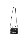 Off-white Black Jitney Baby Quote Handbag In Black