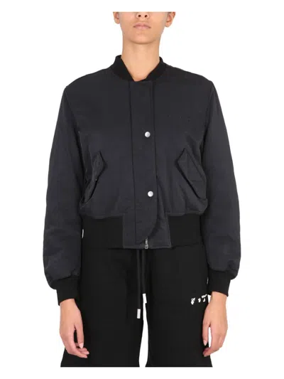 Off-white Women's Bomber Con Stampa Logo