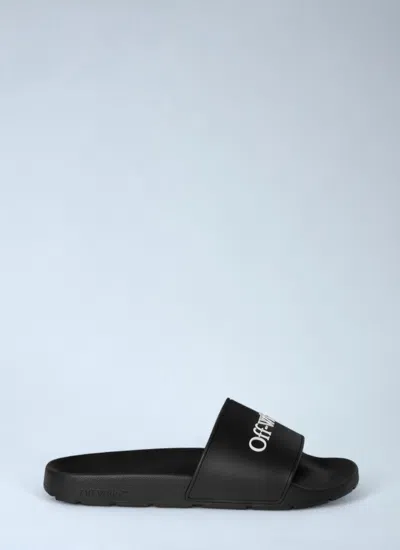 Off-white Off White Women Bookish Sliders In Black