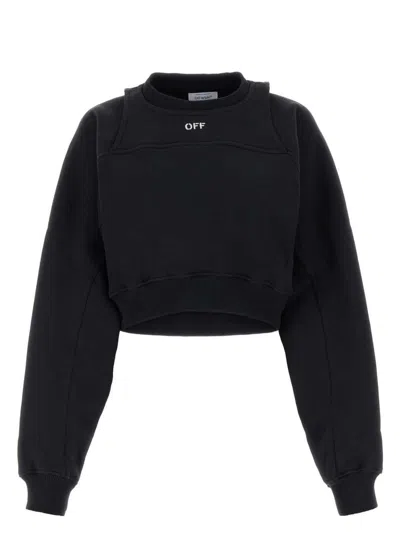 OFF-WHITE WOMEN'S COTTON SWEATSHIRT