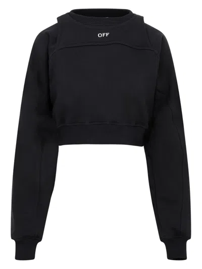 OFF-WHITE WOMEN'S COTTON SWEATSHIRT