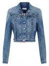 Off-white Blue Cargo Denim Jacket
