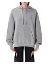 Off-white Fresco Harrow Regular Hoodie In Grey Melance