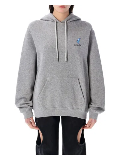 OFF-WHITE WOMEN'S FRESCO ARROW HOODIE